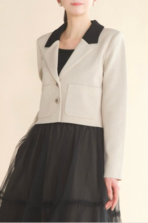 デイジーリン/DAISY LINのEffortless Knit Jacket(110800/110801)