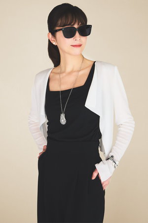 デイジーリン/DAISY LINのTwo-Way Seaweed Cardigan