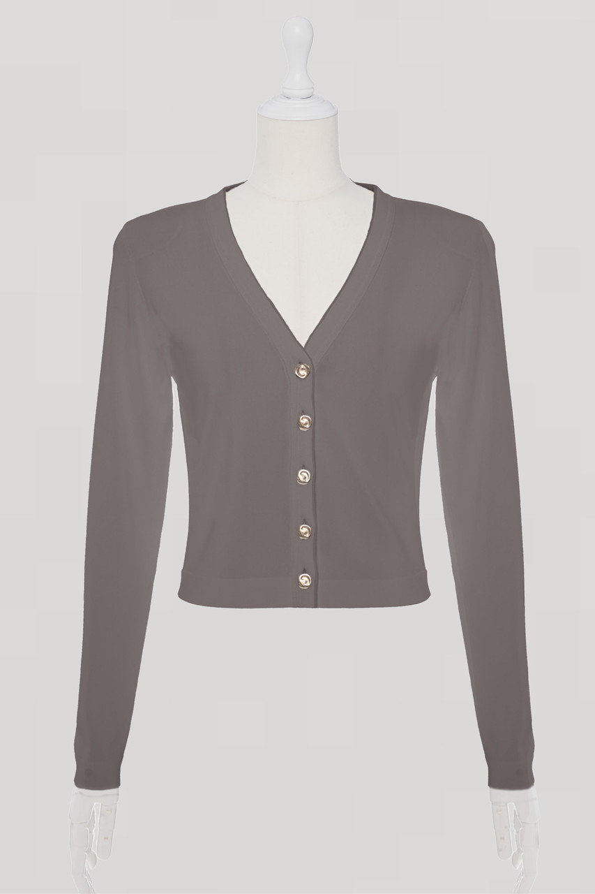 Cardigan “Essential V”