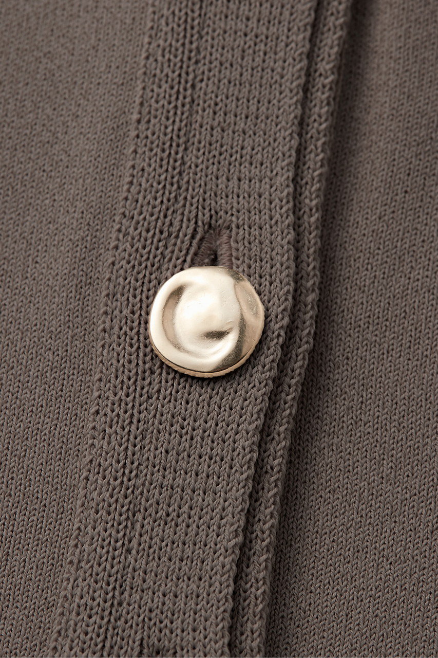 DAISY LIN(デイジーリン)｜Cardigan “Essential V”/ダークグレー の
