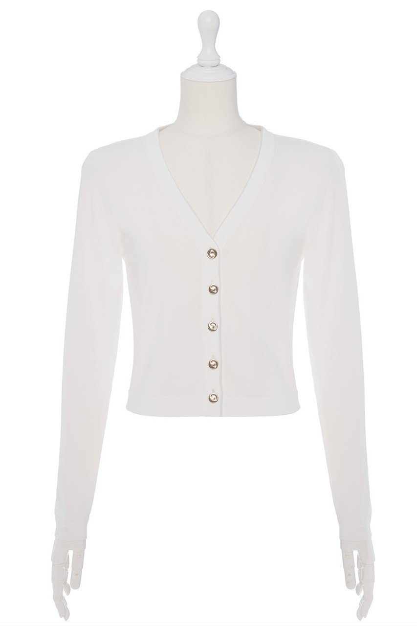 Cardigan “Essential V”
