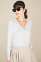 Cardigan “Essential V” デイジーリン/DAISY LIN
