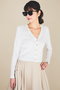 Cardigan “Essential V” デイジーリン/DAISY LIN