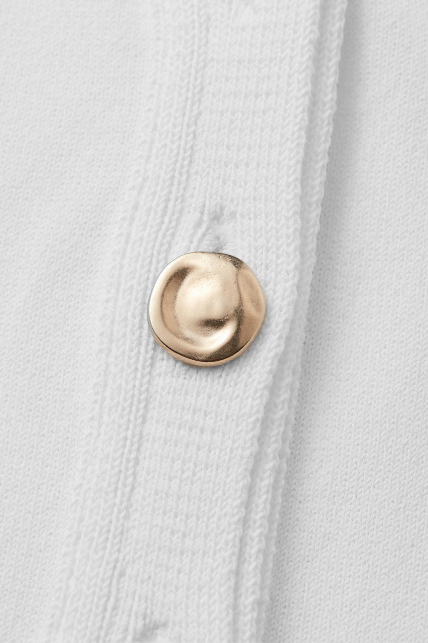 DAISY LIN(デイジーリン)｜Cardigan “Essential V”/ホワイト の通販