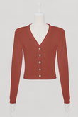 Cardigan “Essential V”