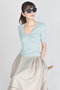 Knit Top “Twist Elegant Sleeve” デイジーリン/DAISY LIN