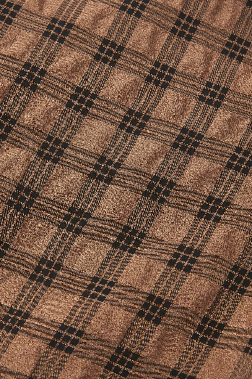DAISY LIN(デイジーリン)｜Dress “Sheer Check”/ブラウン の通販