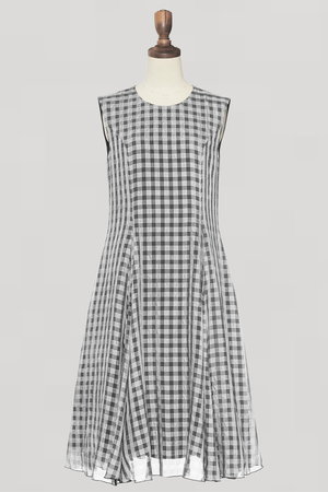 デイジーリン/DAISY LINのDress “Sheer Check”(110500/110502)