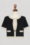 Graceful Summer Knit Cardigan デイジーリン/DAISY LIN ブラックブラック