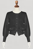 Stylish Sheer Knit Cardigan