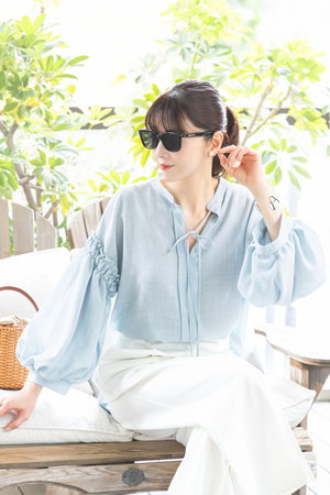 デイジーリン/DAISY LINのBlouse “Sheer Puff Puff”(110400/110403)