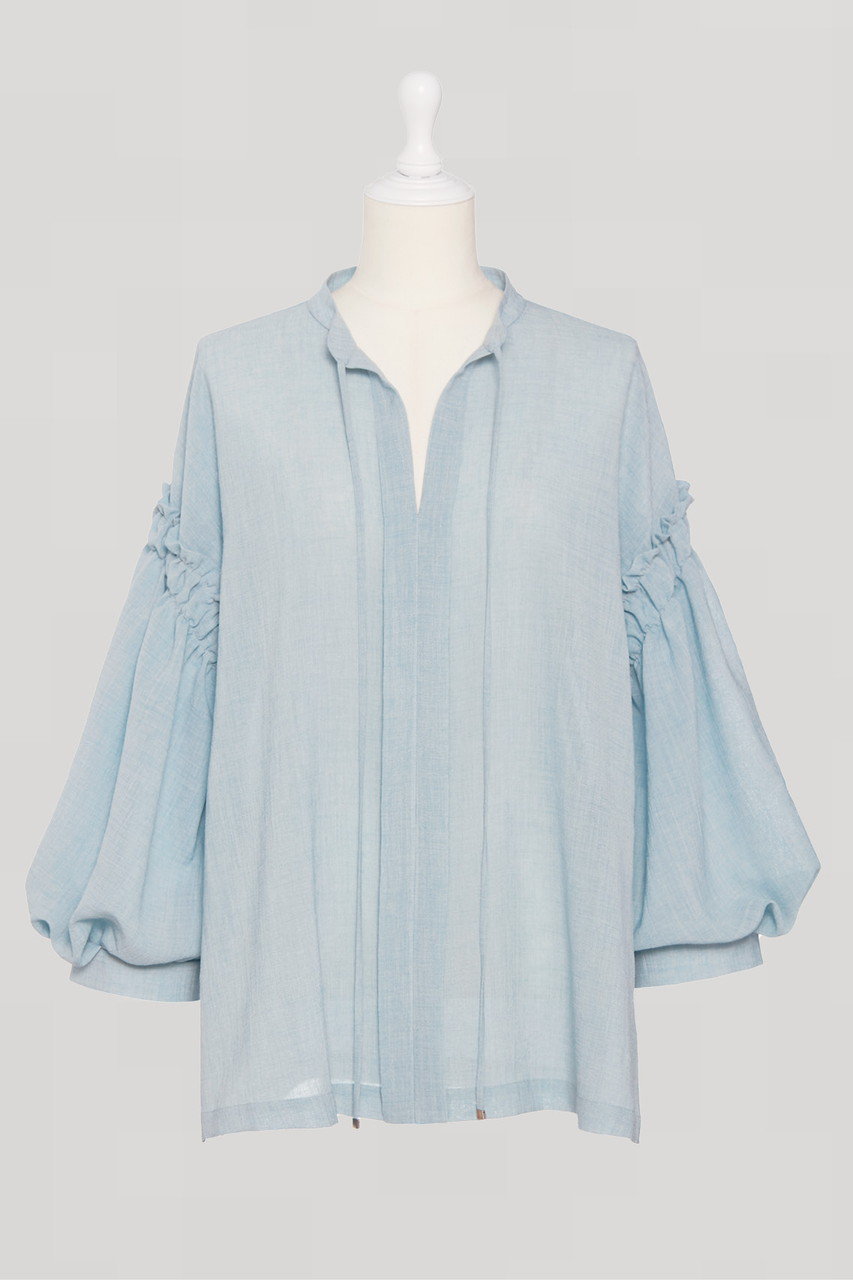 Blouse “Sheer Puff Puff”