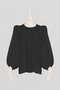 Sheer Puff Blouse デイジーリン/DAISY LIN ブラックブラック