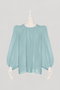 Sheer Puff Blouse デイジーリン/DAISY LIN アンティークグリーン