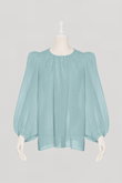 Sheer Puff Blouse
