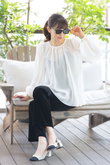 Sheer Puff Blouse
