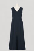 DAISY LIN(デイジーリン)｜Jump Suit “Elegant V”/ブラックブラック の