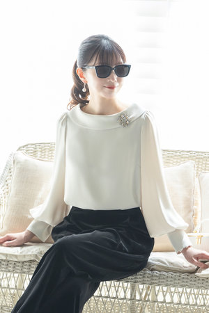 デイジーリン/DAISY LINのAudrey Collar Blouse(110400/110403)