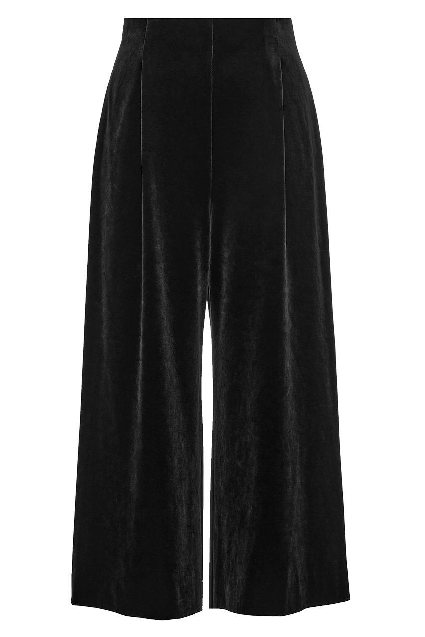 Daisy Velour Straight Wide Pants