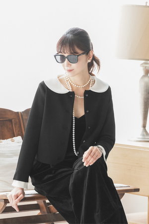 デイジーリン/DAISY LINのClassical Knit Cardigan(110300/110303)