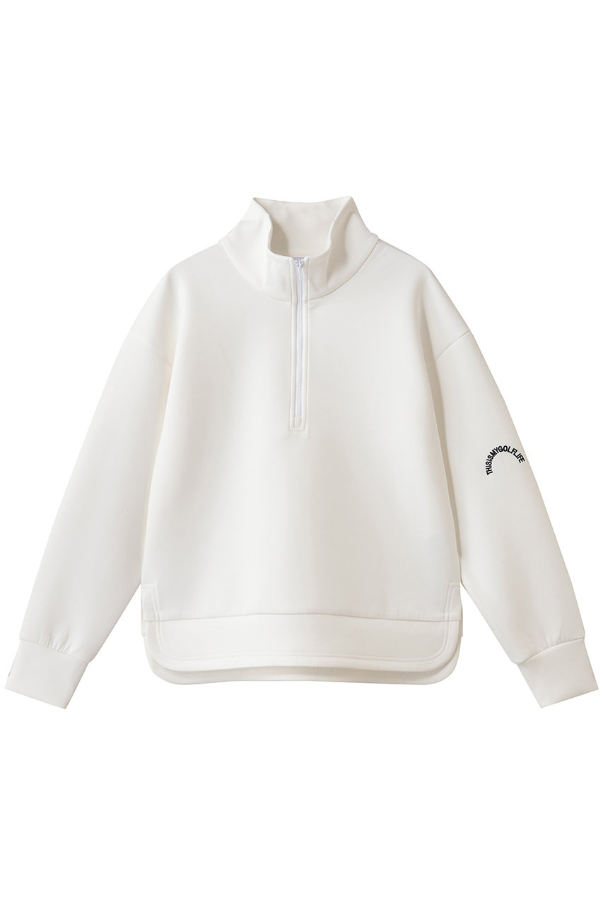 ジップアッププルオーバー