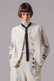 コットンウール ツイルベスト