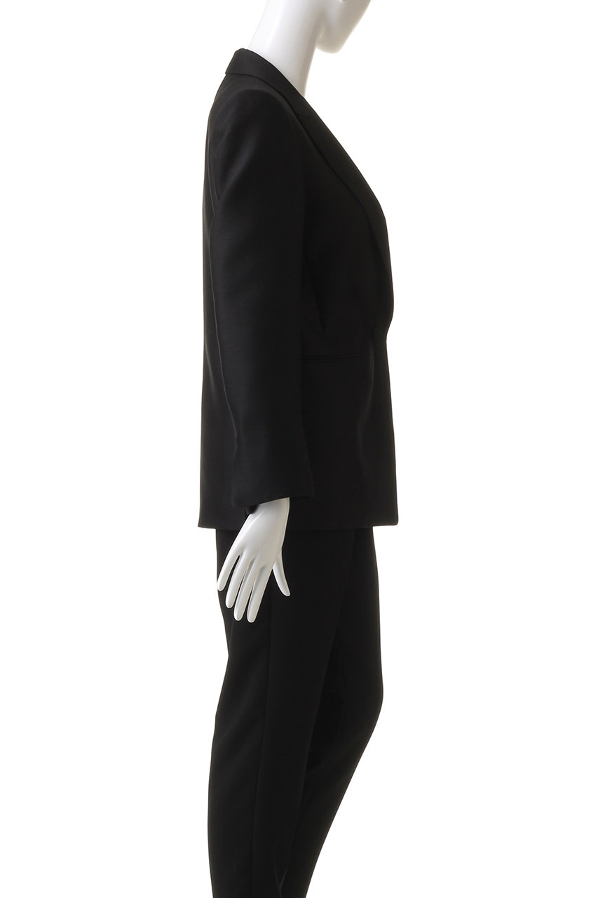 DOMELLE(ドメル)｜ライト ウールシルク フォーマルジャケット/ブラック  