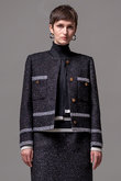 LINTON ツイード ジャケット