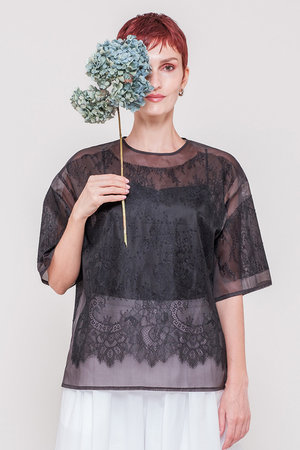 ドメル/DOMELLEのレース ブラウス(110400/110402)