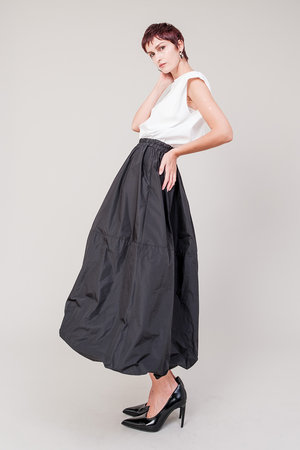 ドメル/DOMELLEのMIXED ファブリックドレス(110500/110503)