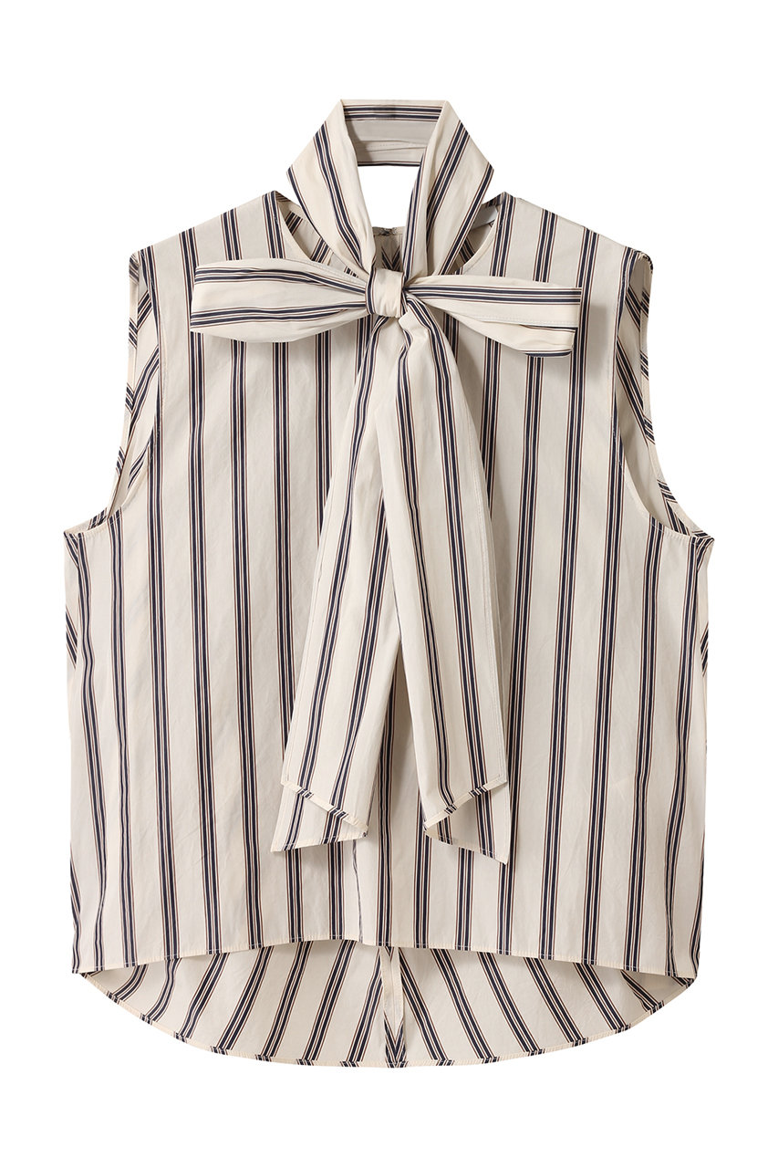 DOMELLE ストライプ ブラウス (ストライプ, 2) ドメル ELLE SHOP DOMELLE ストライプ ブラウス (ストライプ, 2) ドメル ELLE SHOP