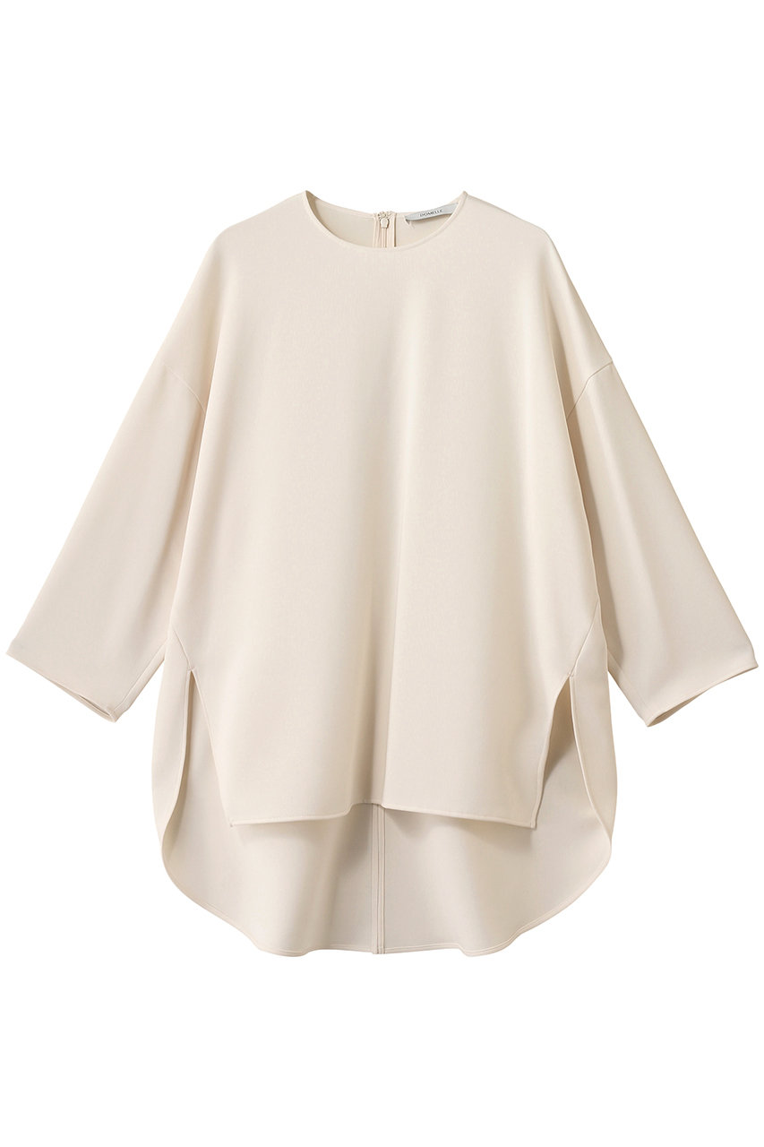 ドメル/DOMELLEのバック ラウンド ヘム ブラウス(アイボリー/A3153FB 046)