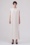 テンセル ポリエステル ロングドレス ドメル/DOMELLE