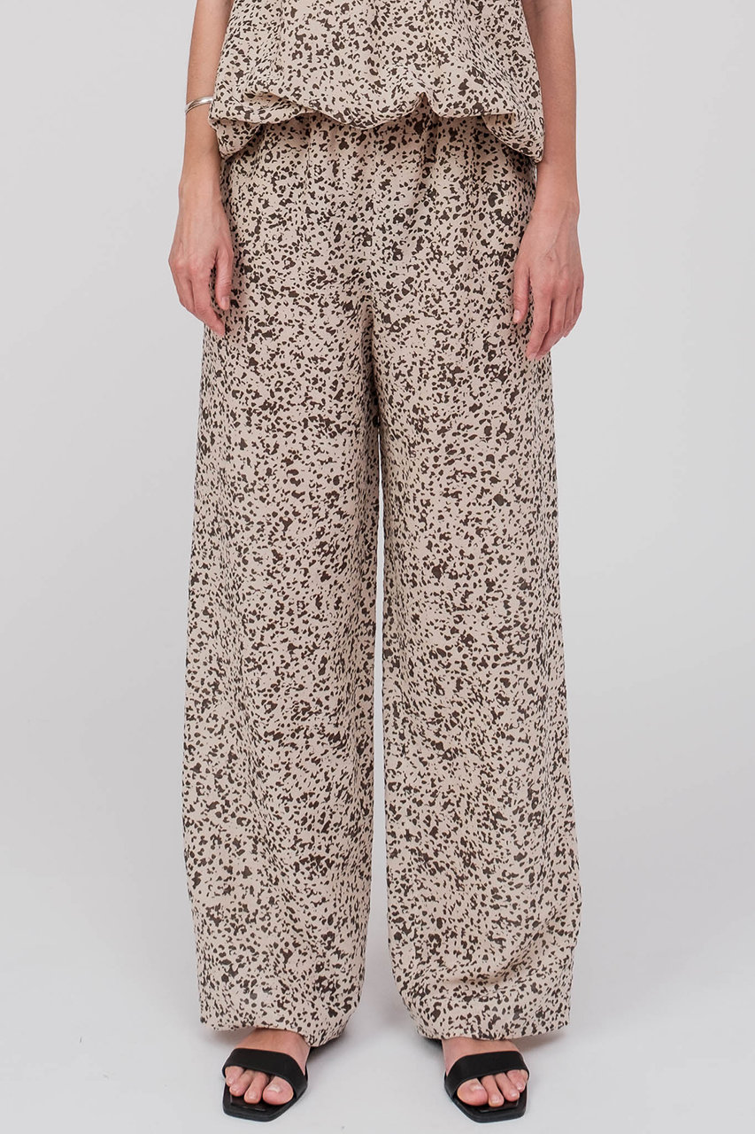 ドメル/DOMELLEの【予約販売】バンピープリントパンツ(ベージュ/A3161FP 053)