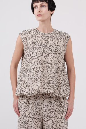 ドメル/DOMELLEの【予約販売】バンピープリント ブラウス(110400/110401)