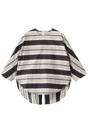 ドメル/DOMELLEのビッグ ストライプ ブラウス