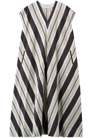 ドメル/DOMELLEのビッグ ストライプ ドレス