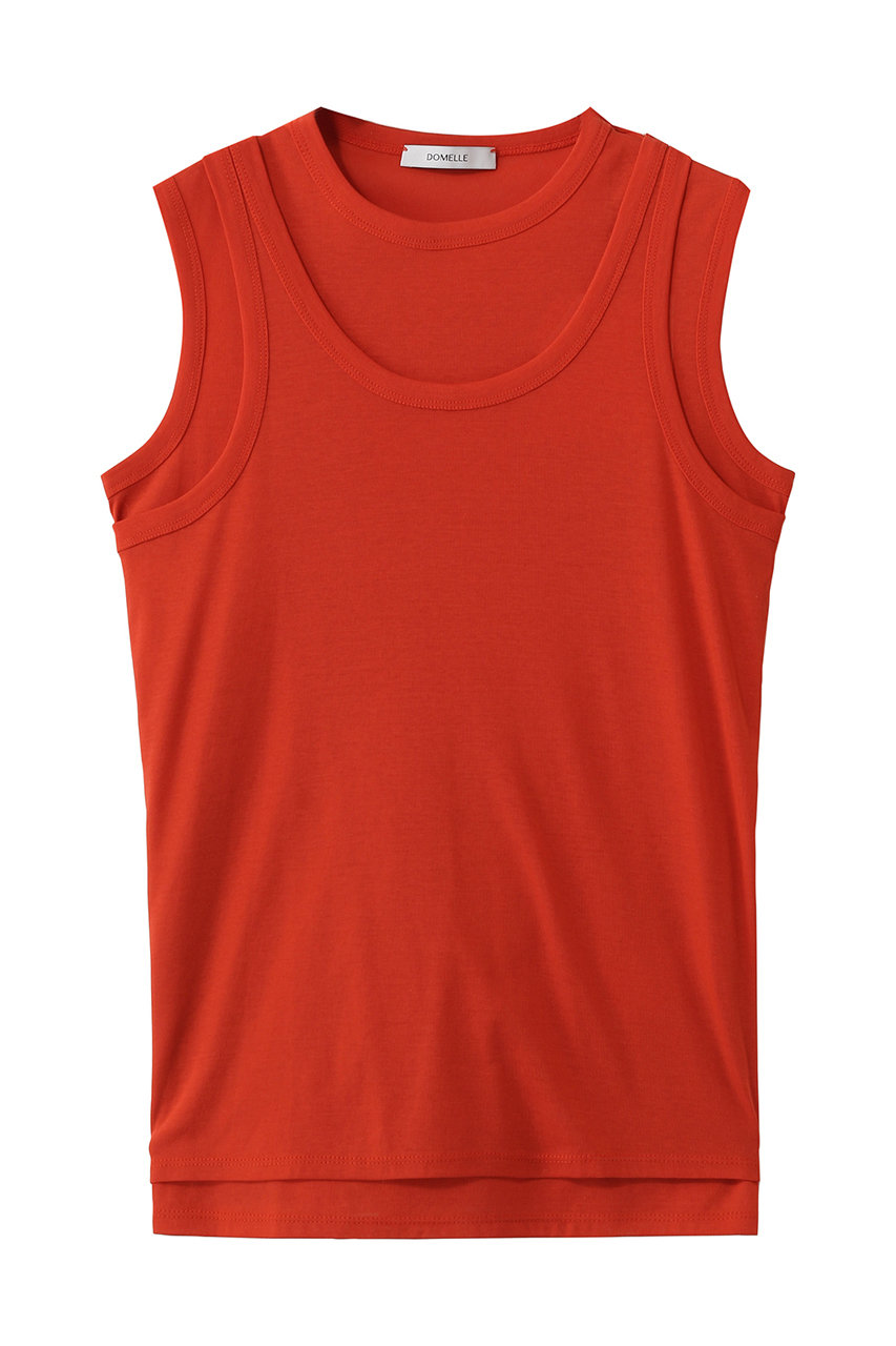 ドメル/DOMELLEのツイン レイヤー タンク(オレンジ/A3161UB 044)