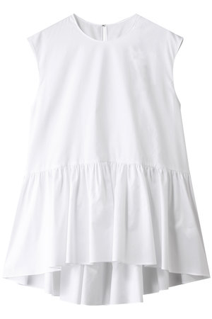 ドメル/DOMELLEのコットン ギャザード ブラウス(110400/110401)