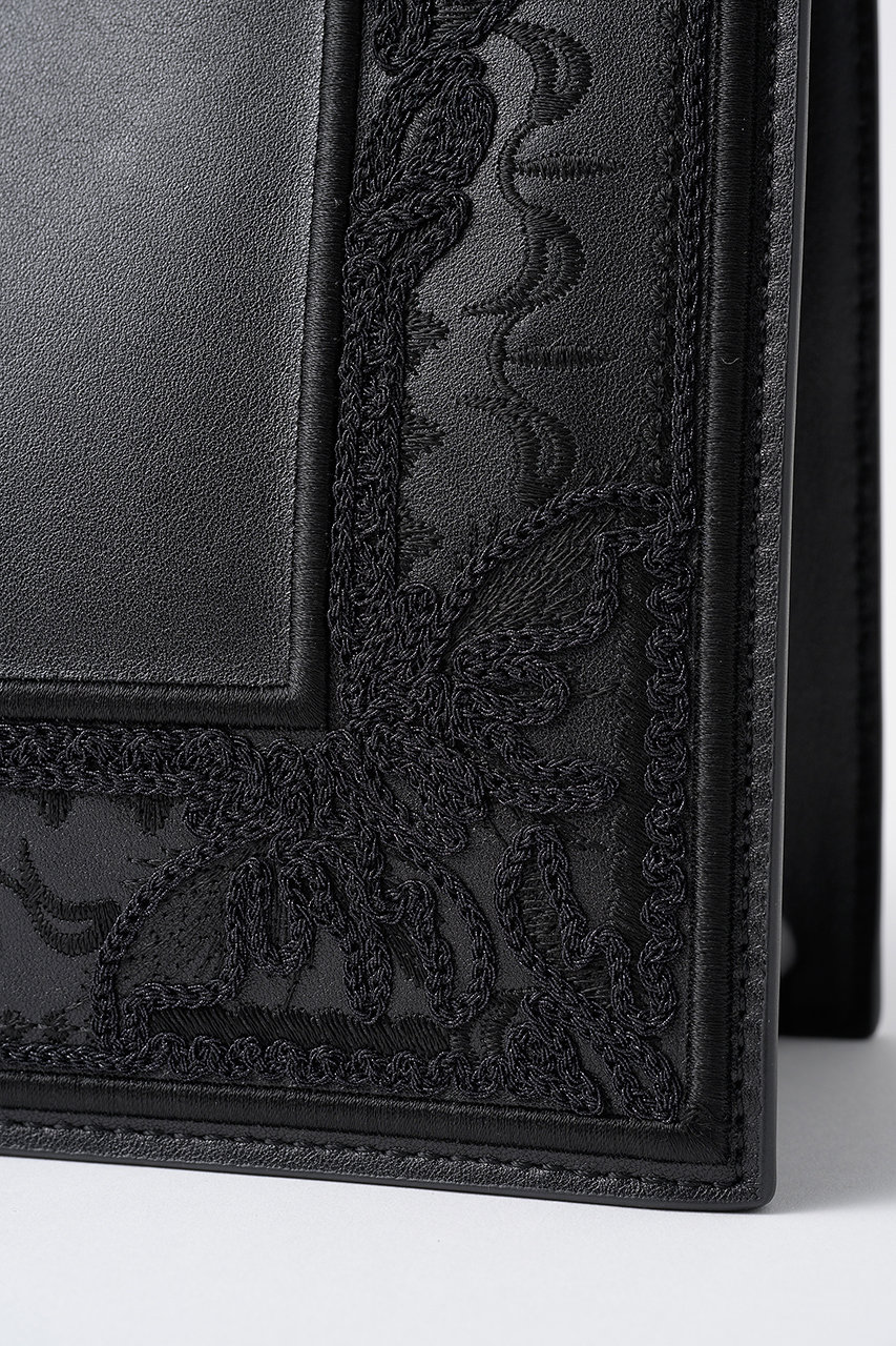 MURRAL(ミューラル)|Framed embroidered レザー スモールバッグ MURRAL(ミューラル)|Framed embroidered レザー スモールバッグ