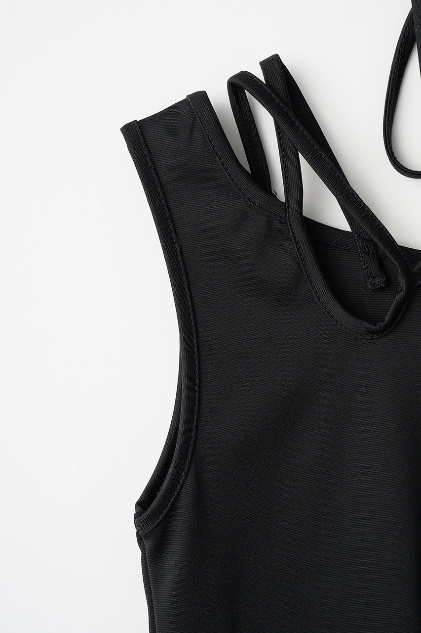 MURRAL 定番タンクトップ　ブラック MURRAL（ミューラル）の「【MURRAL】Ivy tank（タンクトップ