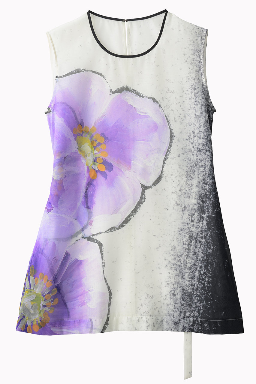 MURRAL Poppy drawing トップス (アイボリー, F) ミューラル ELLE SHOP MURRAL Poppy drawing トップス (アイボリー, F) ミューラル ELLE SHOP