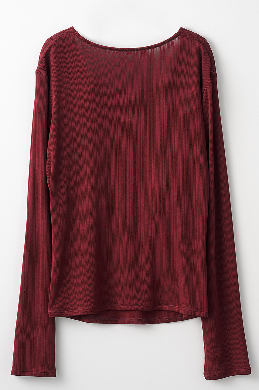 MURRAL(ミューラル)｜Twist トップス/レッド の通販｜ELLESHOP・(エル