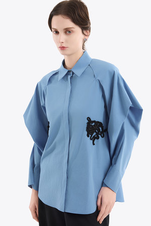 murral ミューラル 21fw トップス ブラウス シャツ MURRAL｜ミューラルのブラウス・シャツ通販｜ELLE SHOP (エル