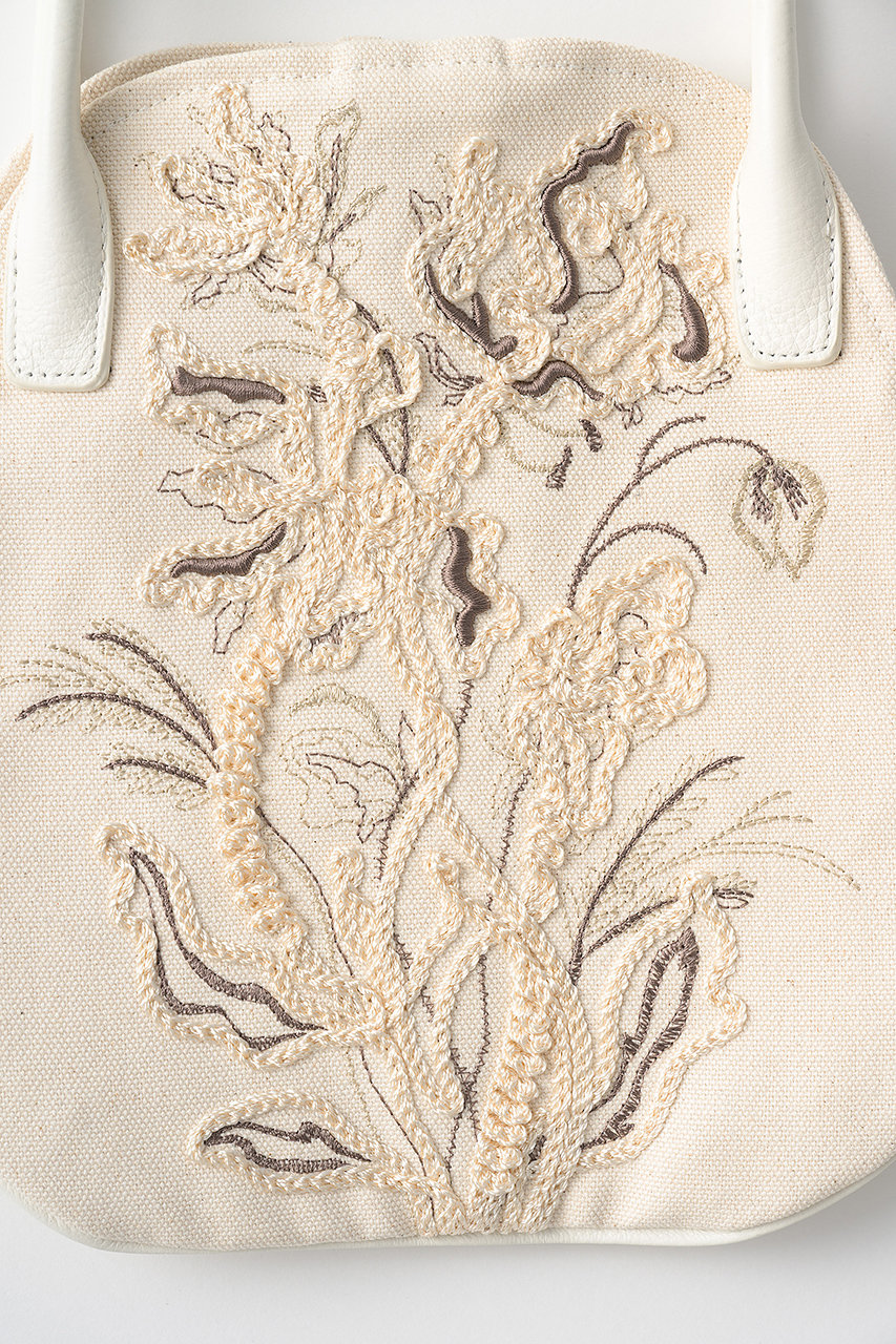 MURRAL(ミューラル)｜Bouquet スモールバッグ/アイボリー の通販