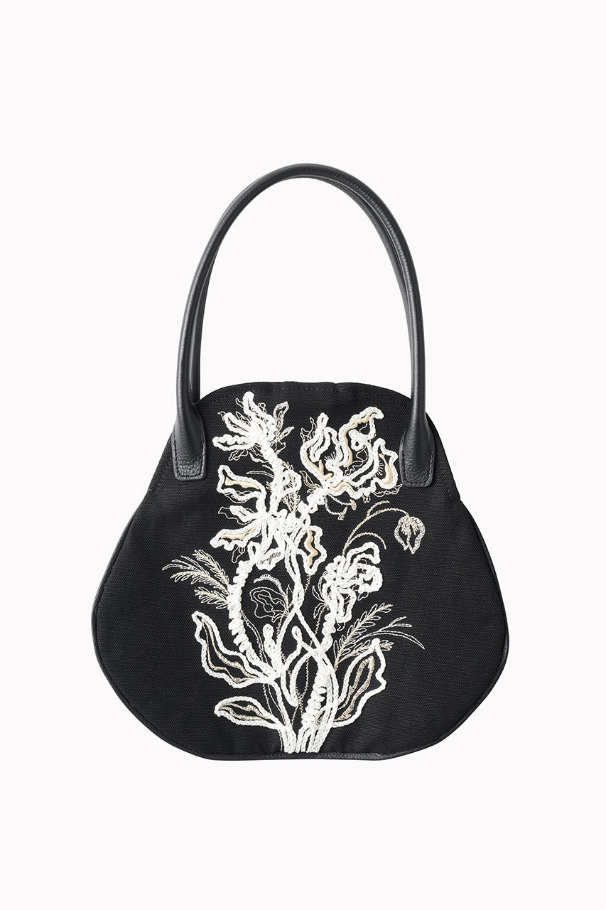 MURRAL Bouquet スモールバッグ (ブラック, F) ミューラル ELLE SHOP MURRAL Bouquet スモールバッグ (ブラック, F) ミューラル ELLE SHOP