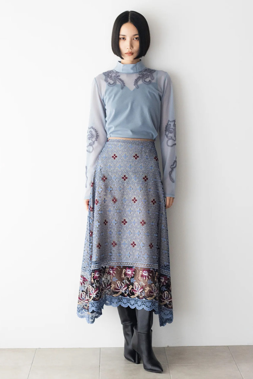 MURRAL(ミューラル)｜Everlasting エンブロイダリー レース スカート