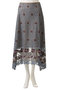 Everlasting  エンブロイダリー  レース スカート ミューラル/MURRAL