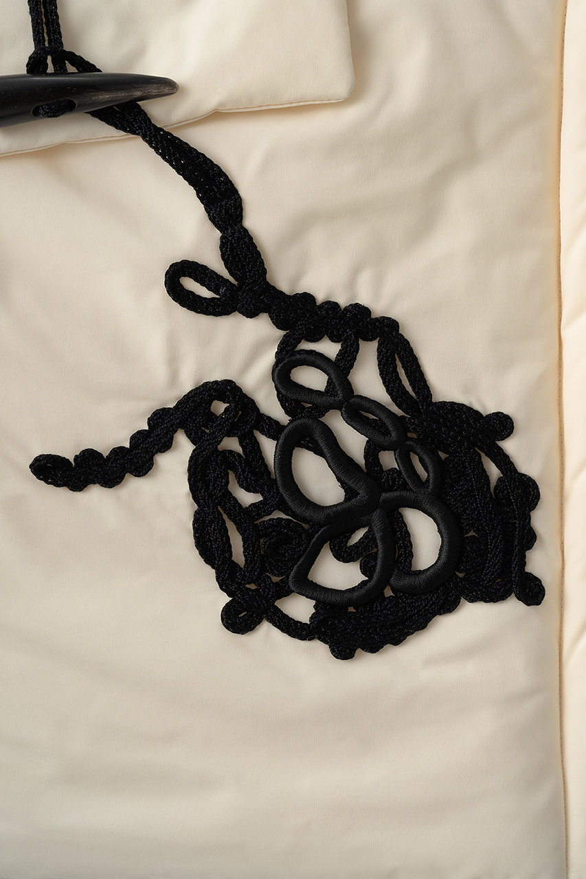 MURRAL(ミューラル)｜Trillium エンブロイダリー バッグ/アイボリー の