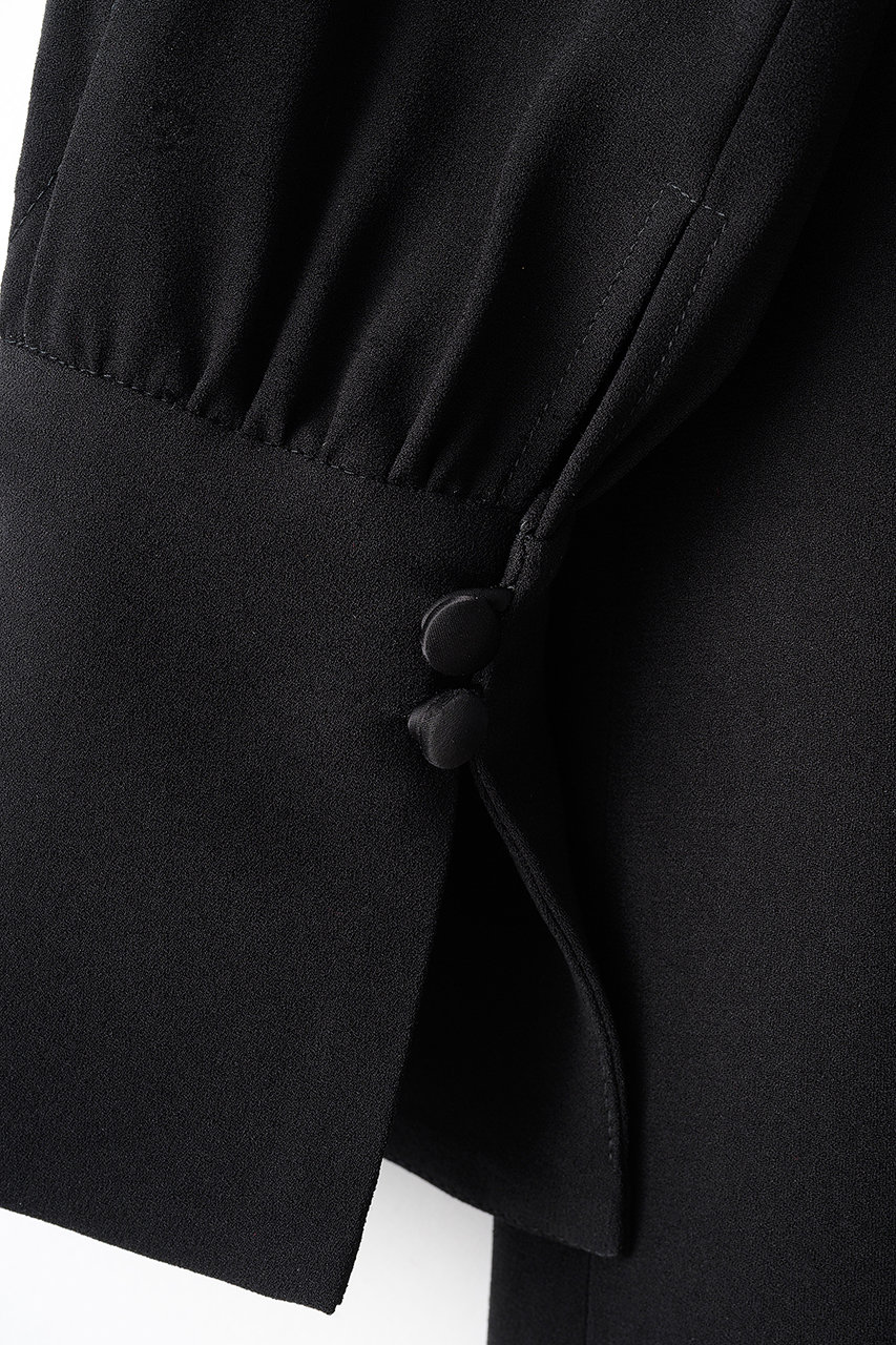 洋楽 arele MURRAL(ミューラル)｜Petal sleeve lace ドレス/ブラック の通販